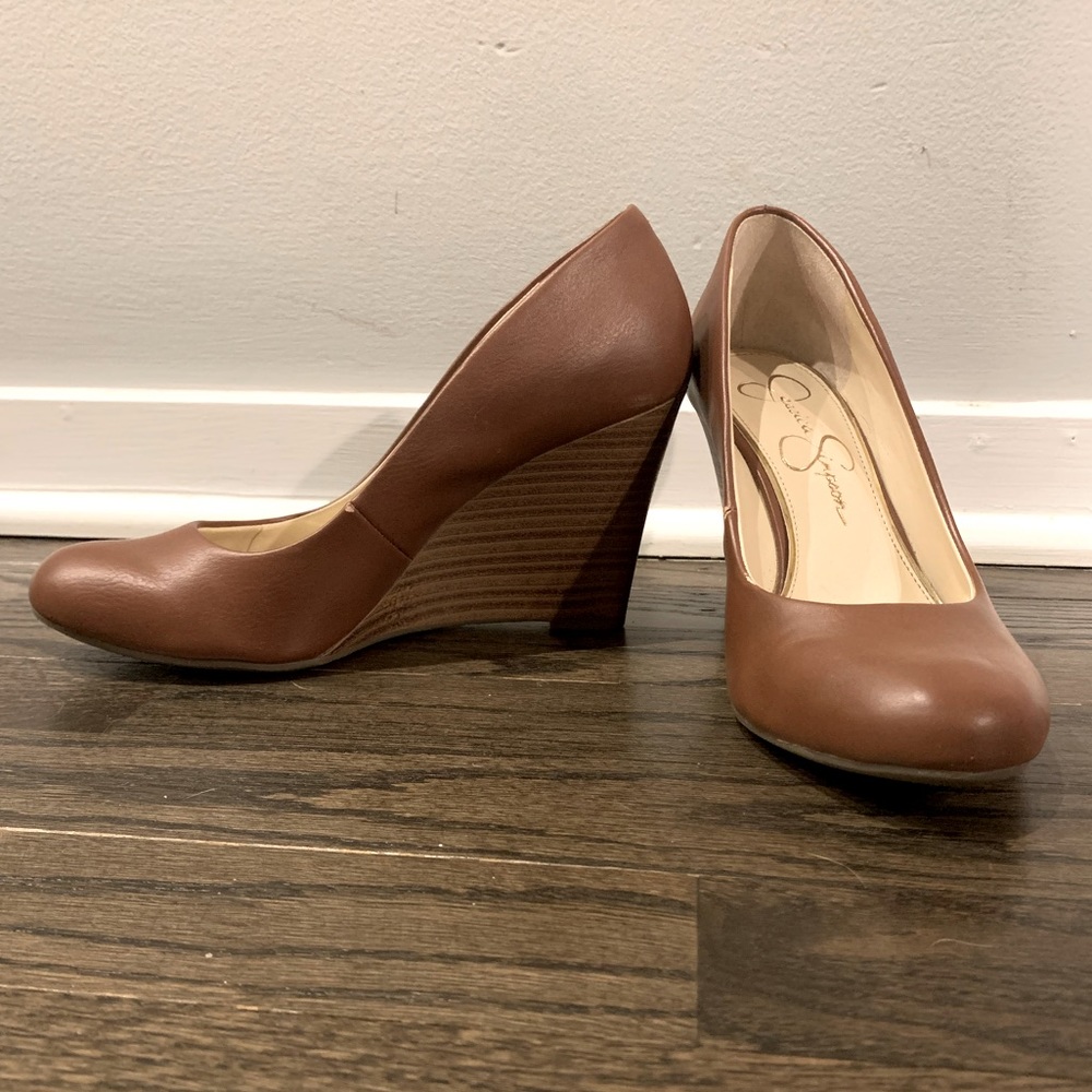 Jessica Simpson wedges